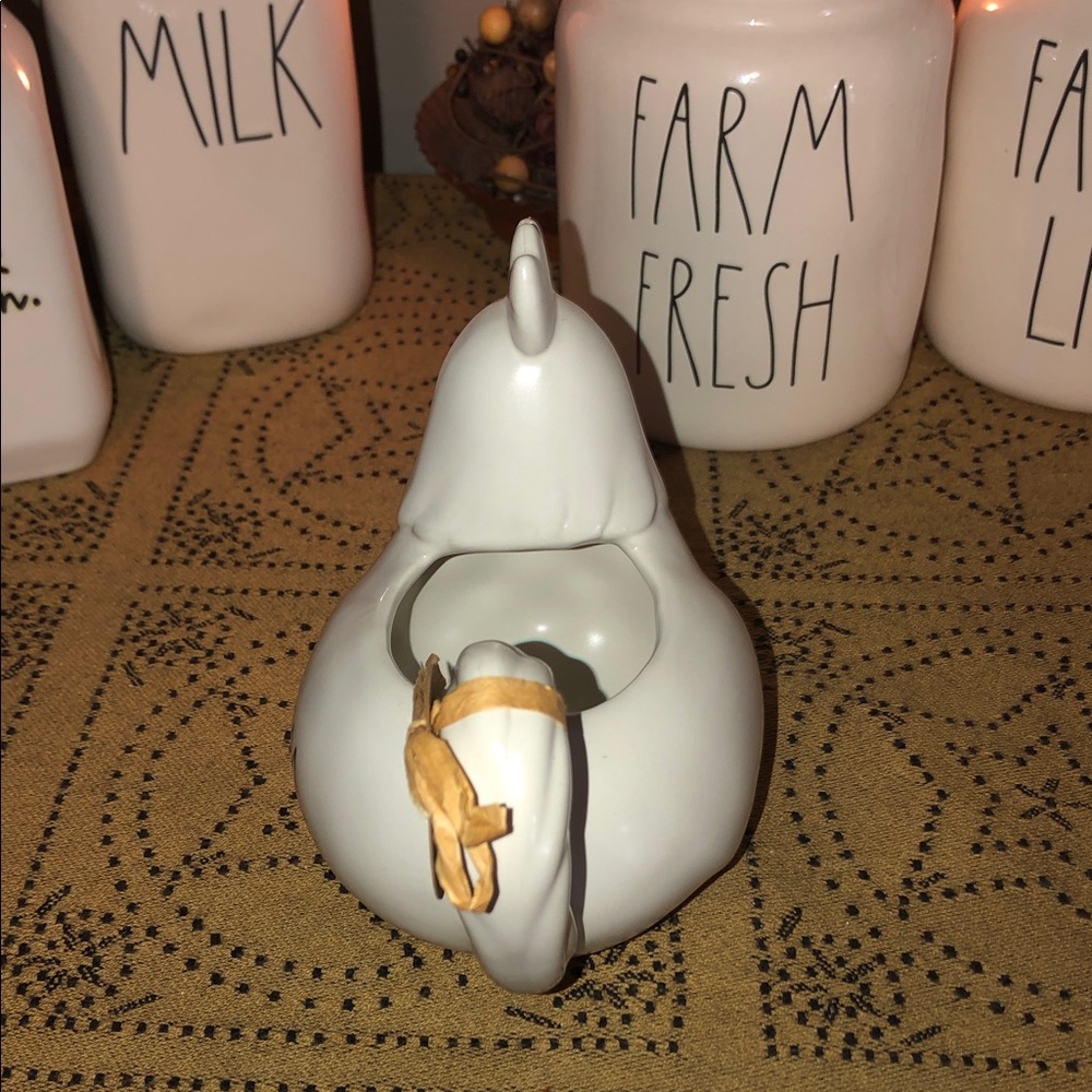 Rae Dunn CREAM Rooster Shaped Creamer - Picture 6 of 9